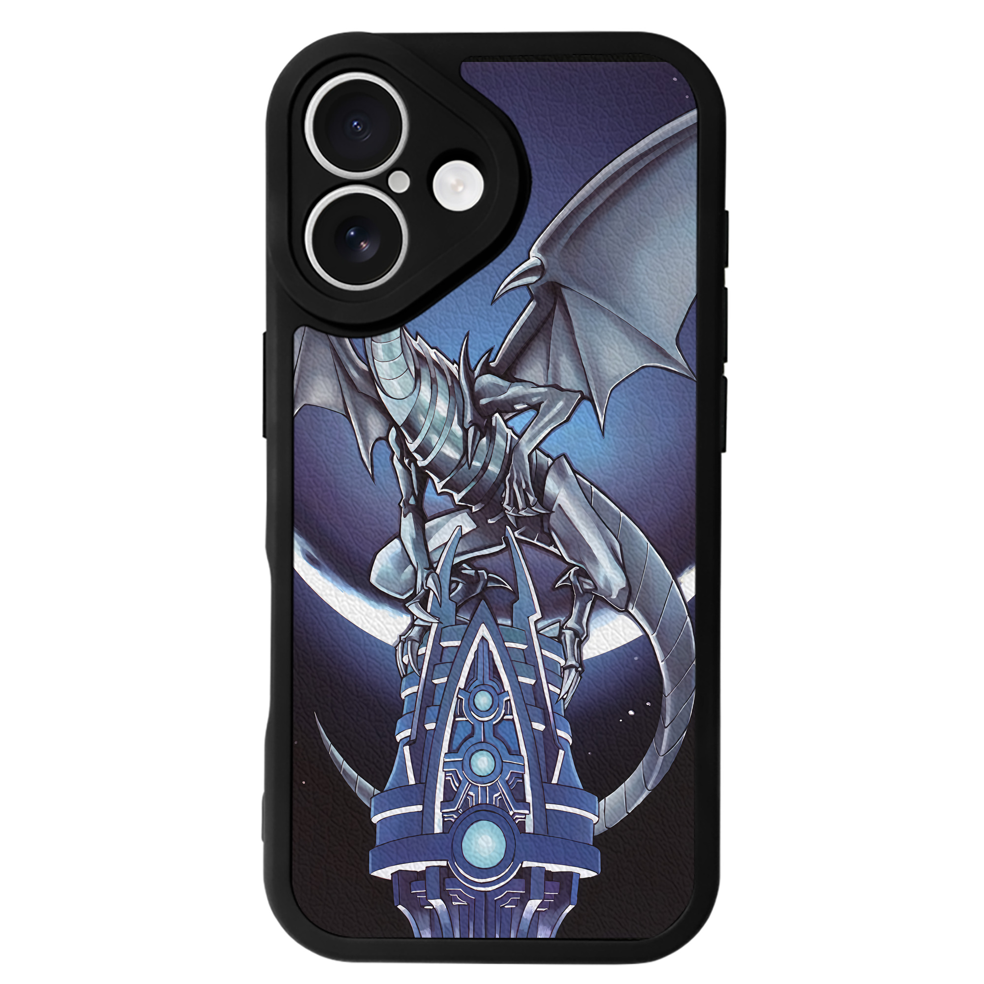 （画像用） 遊☆戯☆王 Yu-Gi-Oh! 【iPhone 16シリーズ対応】シリコンスマホケース（レザー調） 材質：シリコン